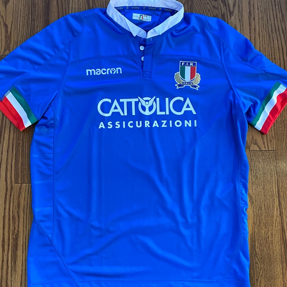 Macron Italy 🇮🇹 jersey XXXXL Italia